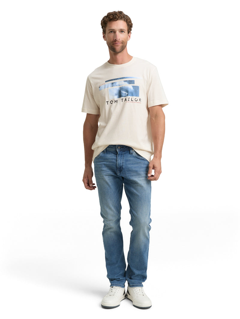 T-Shirt mit Foto-Print