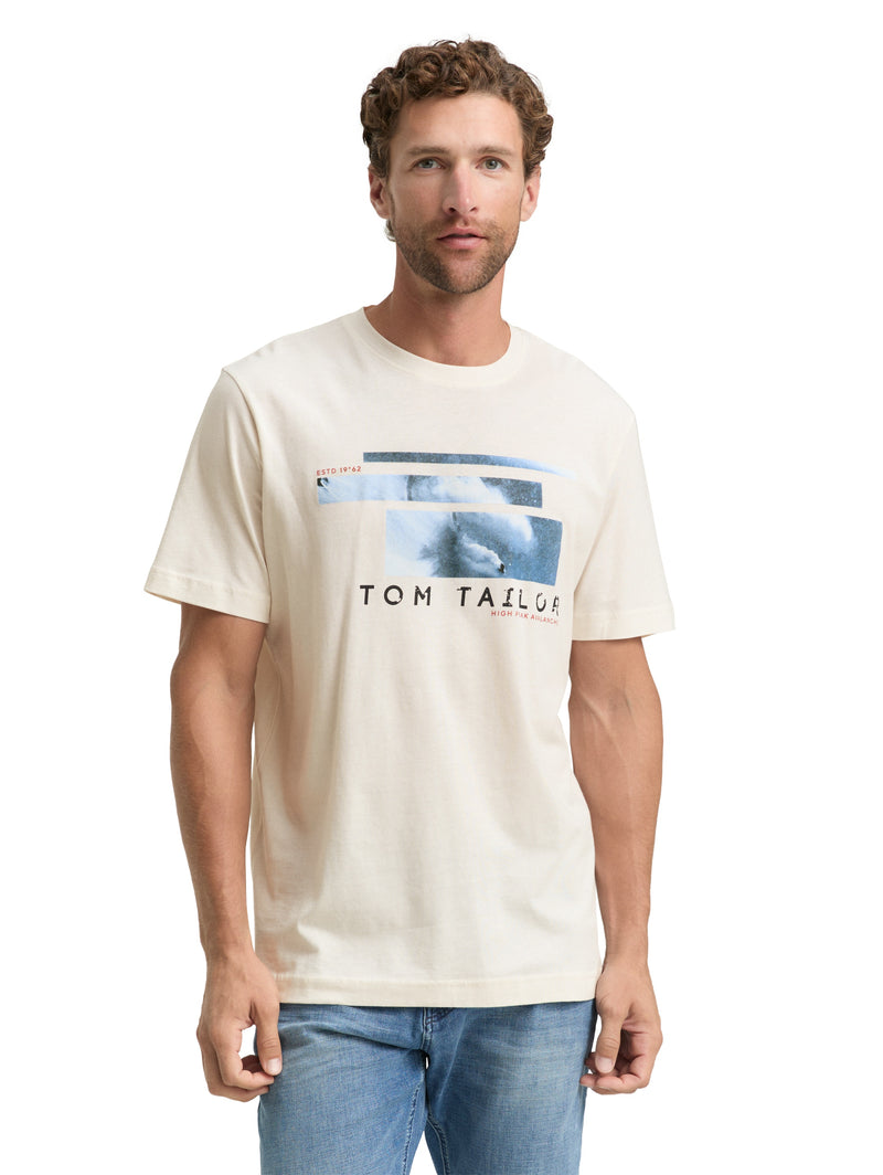 T-Shirt mit Foto-Print