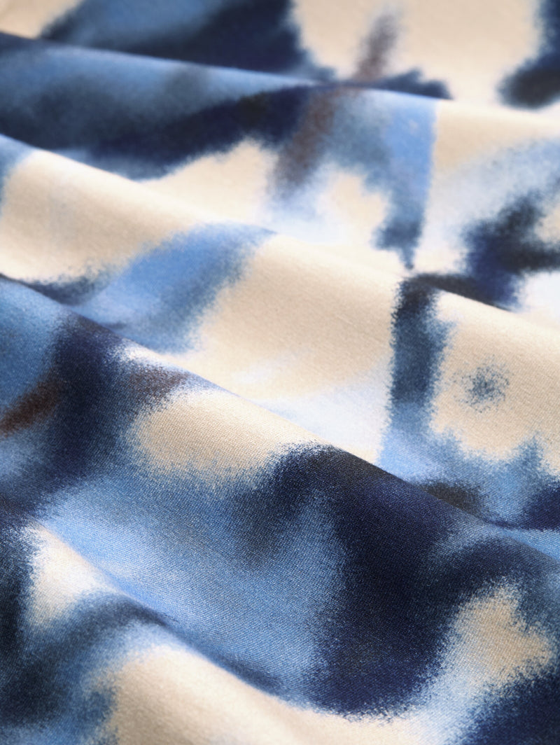 Slim Fit Langarmshirt mit Muster