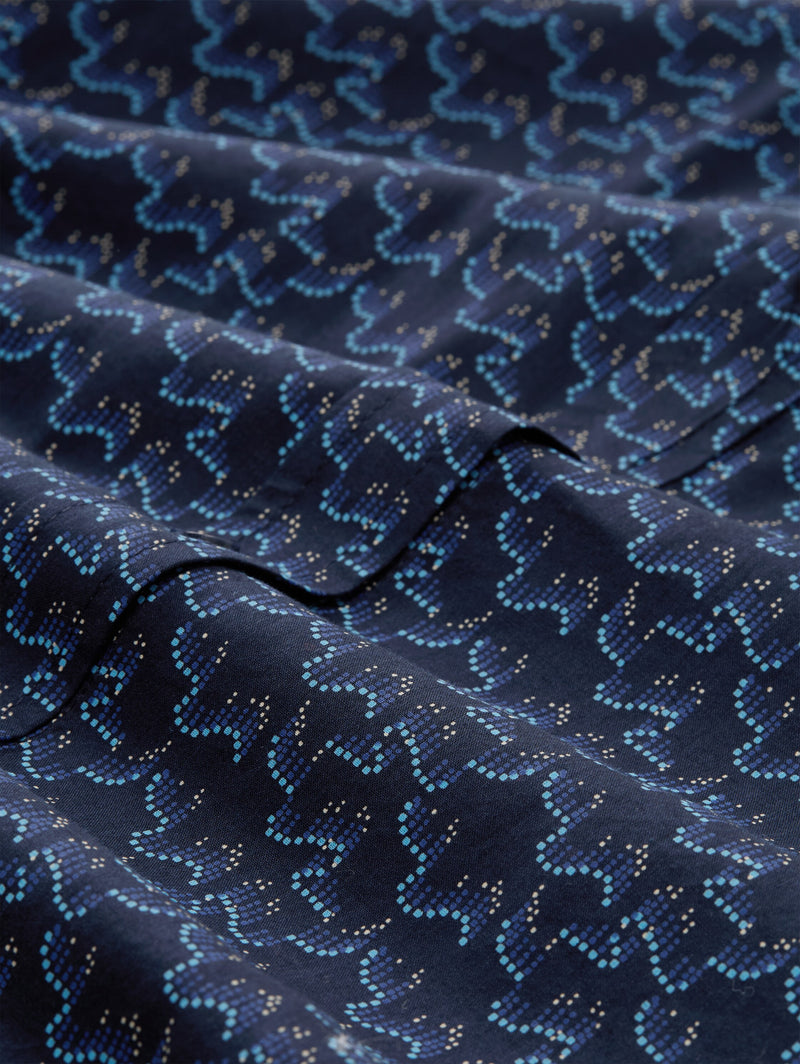 Hemdbluse mit Muster