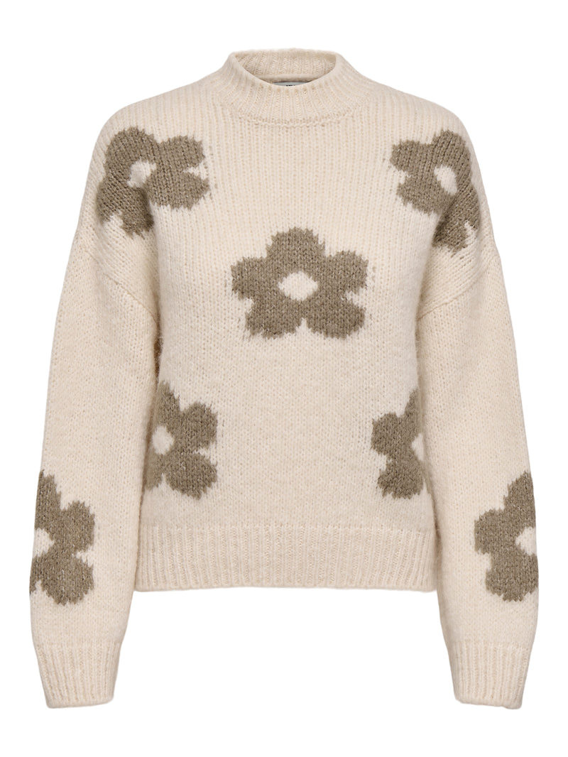 JDYKILIAN FLOWER L/S PULLOVER KNT