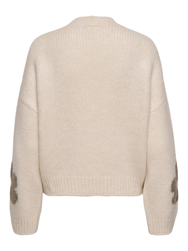 JDYKILIAN FLOWER L/S PULLOVER KNT