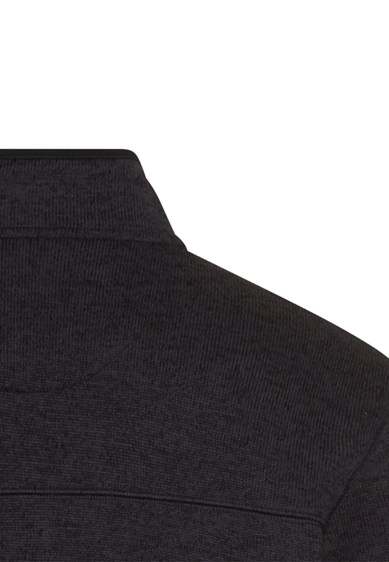 Strickjacke mit Stehkragen