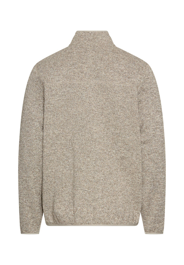 Strickjacke mit Stehkragen