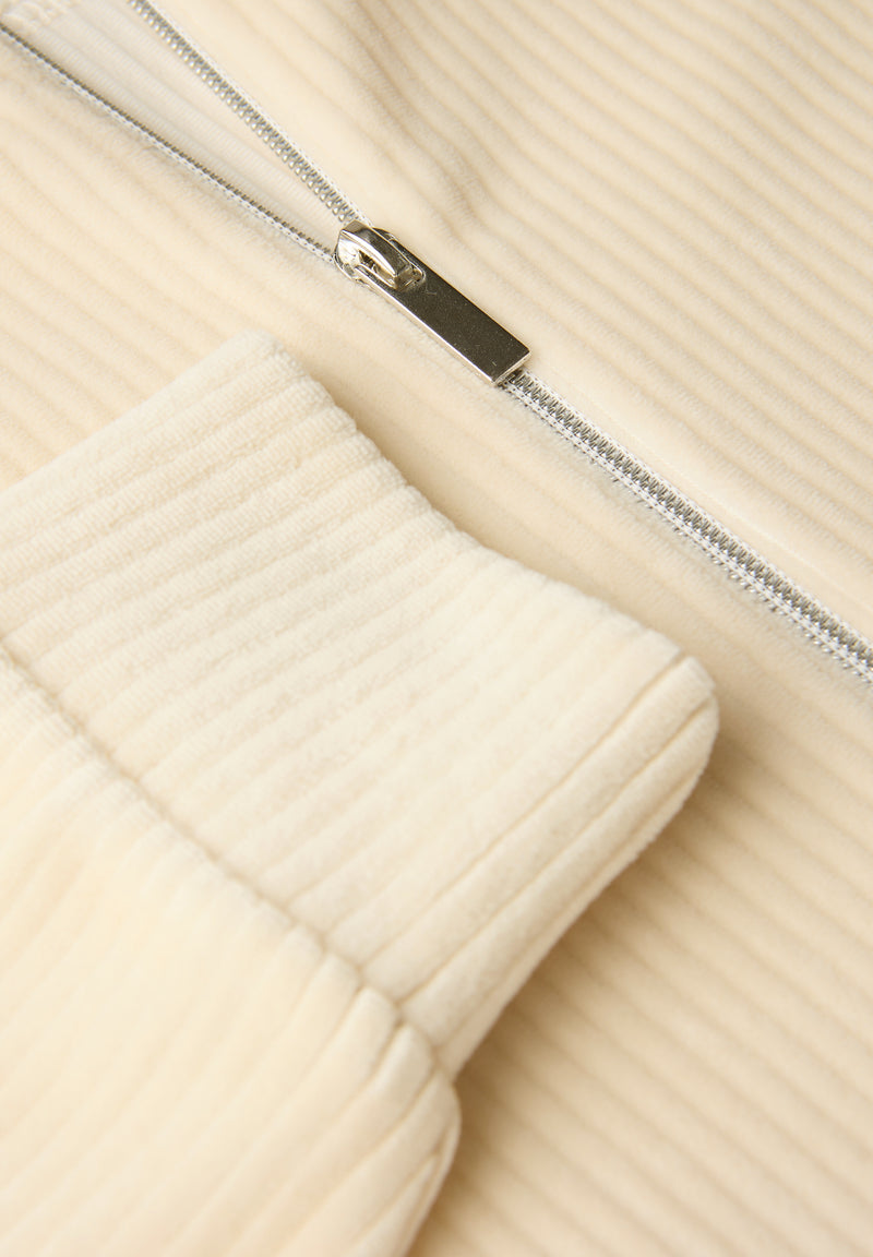 Cordjacke mit Zipper