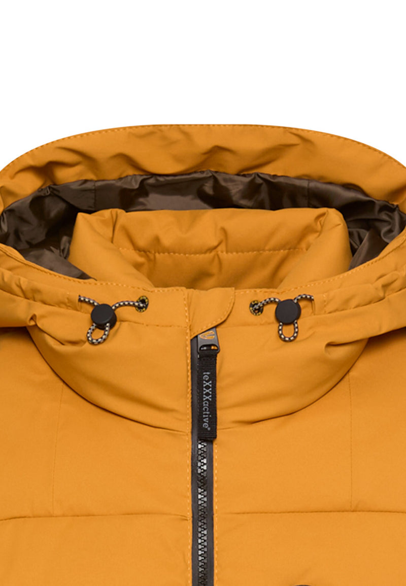 teXXXactive®  Funktionsjacke mit verstellbarem Saum und Kapuze