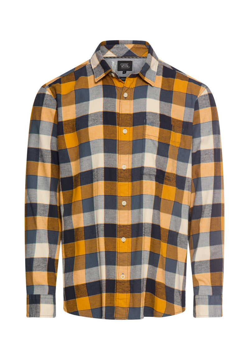 fleXXXactive® Langarmhemd aus leichtem Flanell