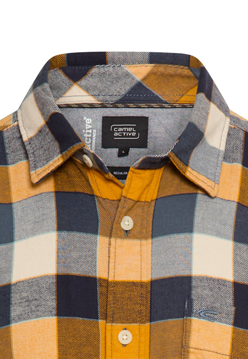 fleXXXactive® Langarmhemd aus leichtem Flanell