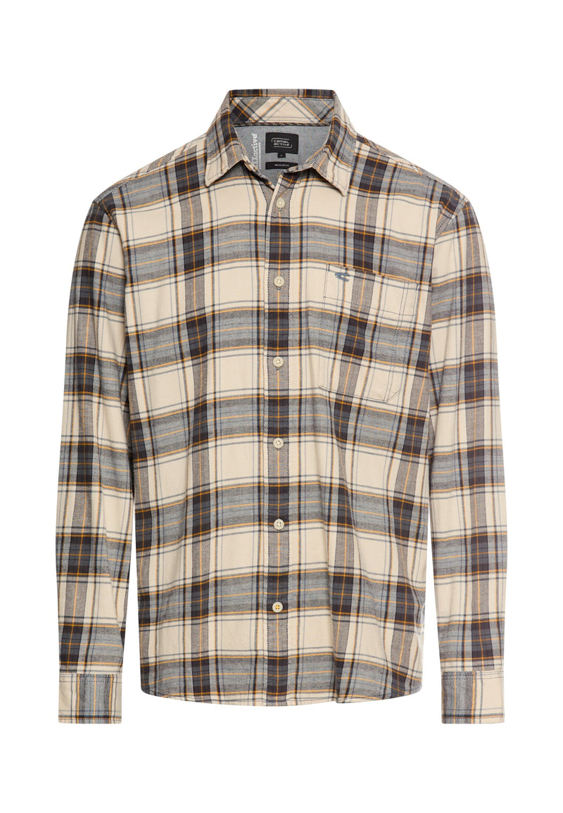 fleXXXactive® Langarmhemd aus leichtem Flanell