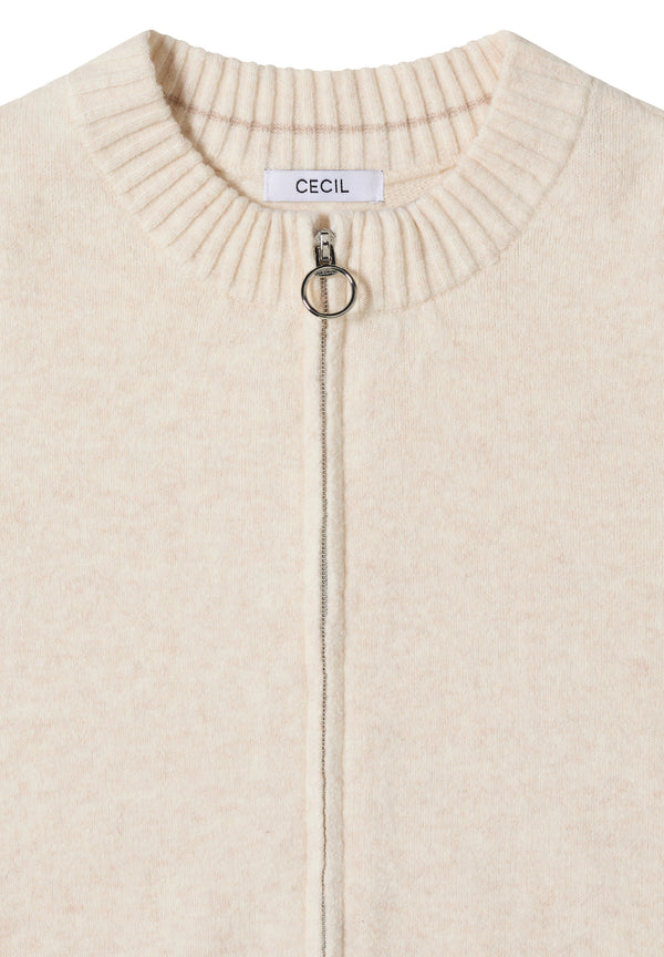 Cosy Cardigan mit Zipper