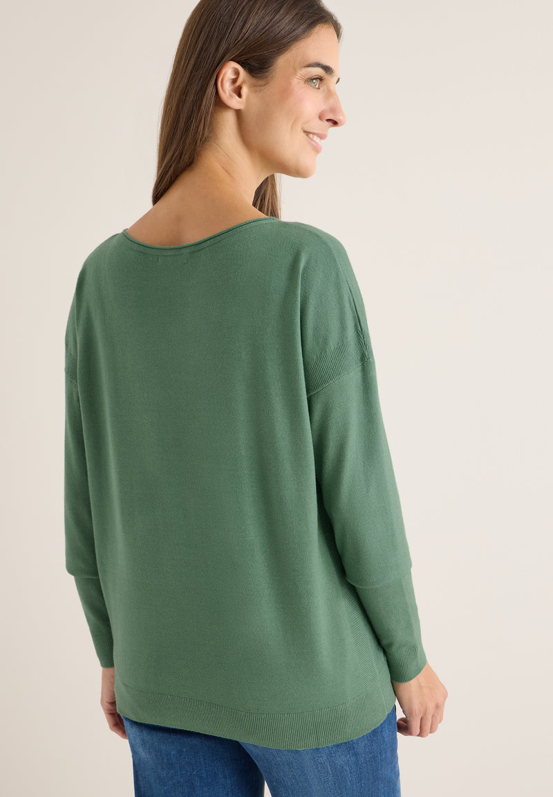 Pullover mit Strukturdetail