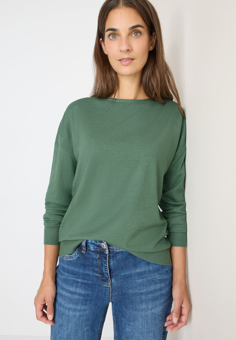 Pullover mit Strukturdetail