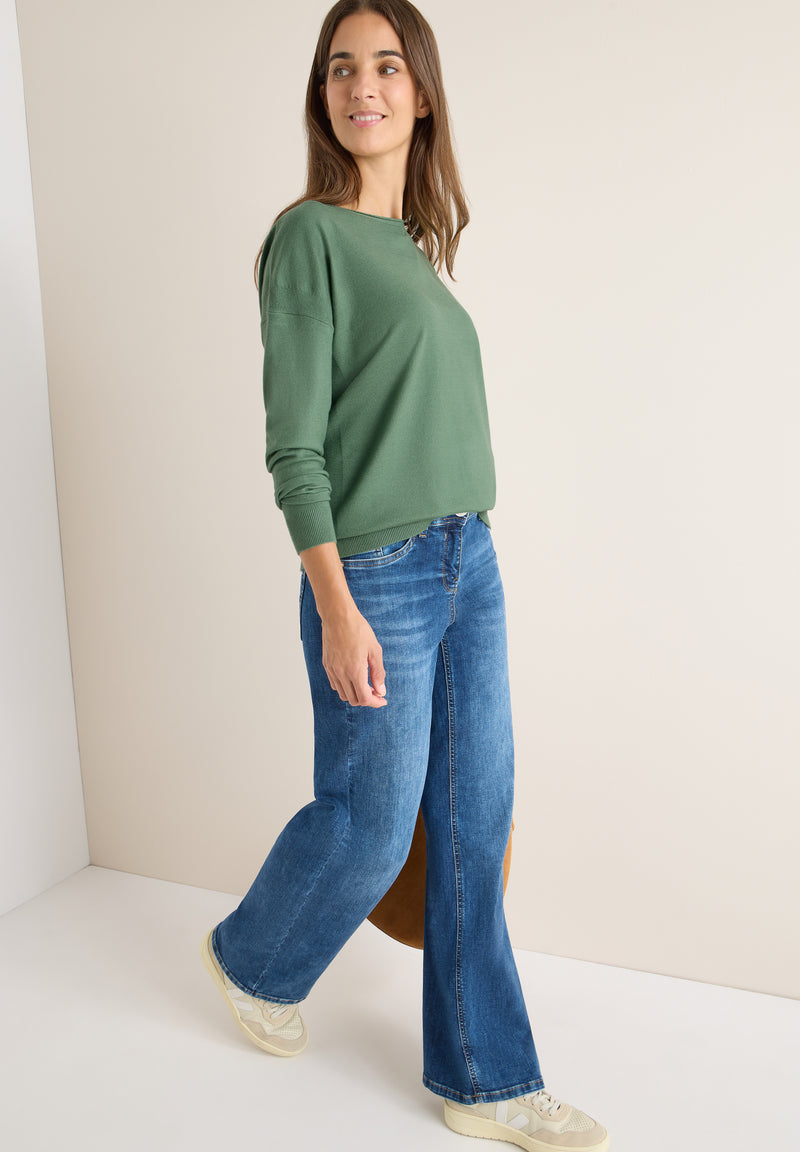 Pullover mit Strukturdetail