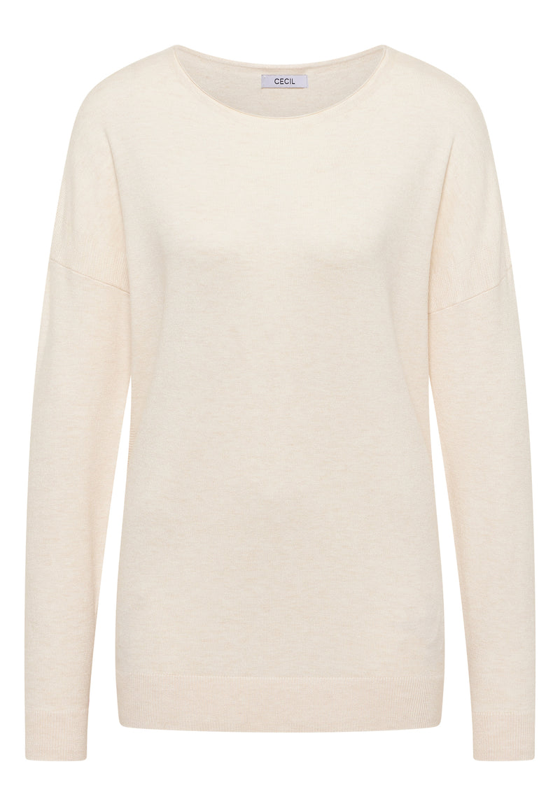 Pullover mit Strukturdetail