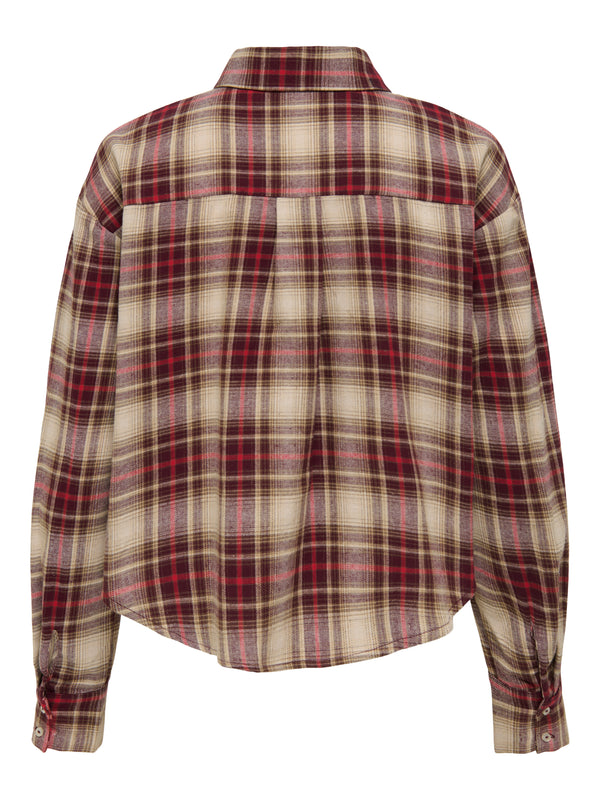 ONLJILDA LS CHECK SHIRT WVN