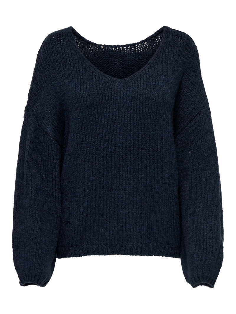 JDYDINEA L/S REVERSIBLE PULLOV. KNT NOOS