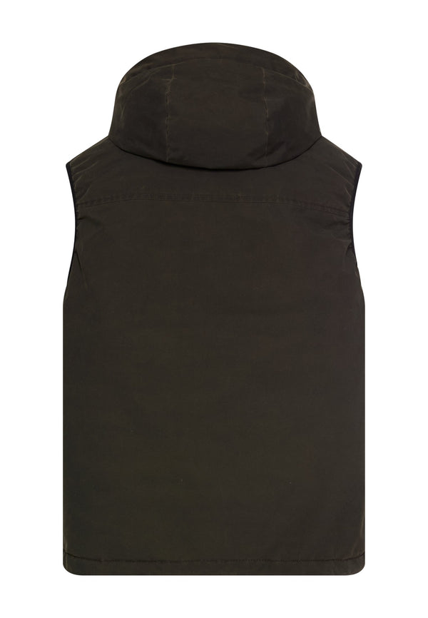 Outdoor Weste mit abnehmbarer Kapuze