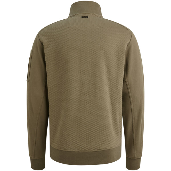 jacquard interlock sweat