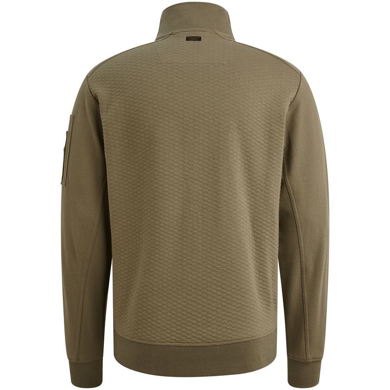 jacquard interlock sweat