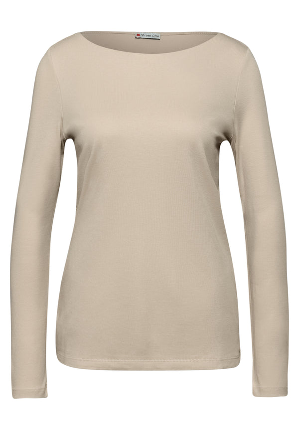 Basic Langarmshirt