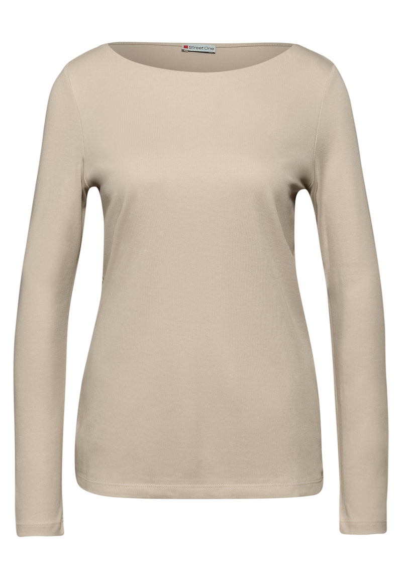 Basic Langarmshirt