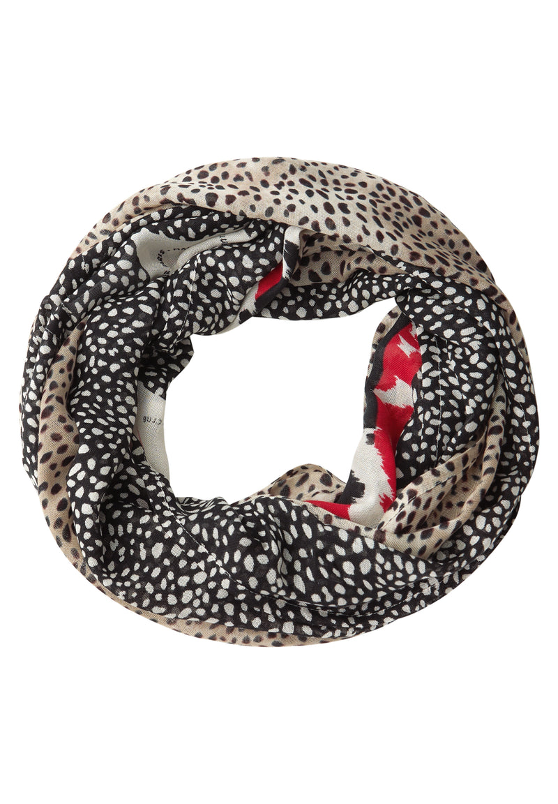 Gemusterter Loop Schal