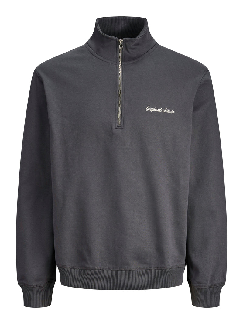 JORNORREBRO EMB SWEAT HIGH NECK NOOS