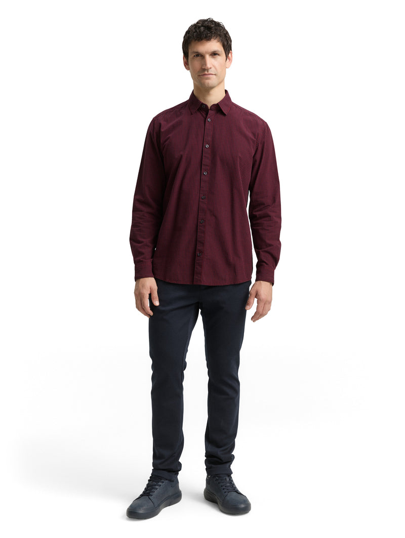 Regular Fit Hemd mit Karomuster