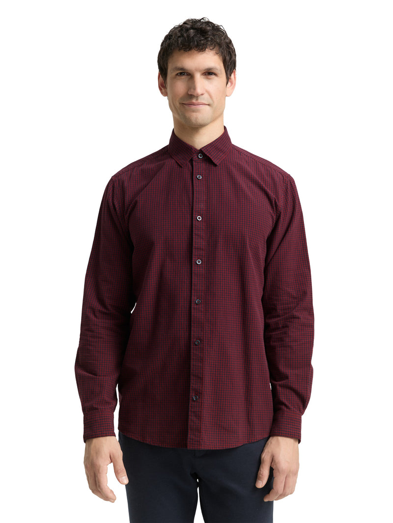 Regular Fit Hemd mit Karomuster