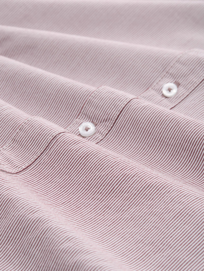 Fitted Hemd aus Baumwolle