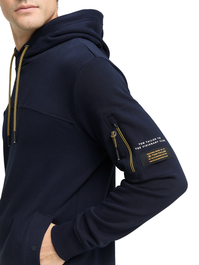 Hoodie Sweatshirt mit Taschen