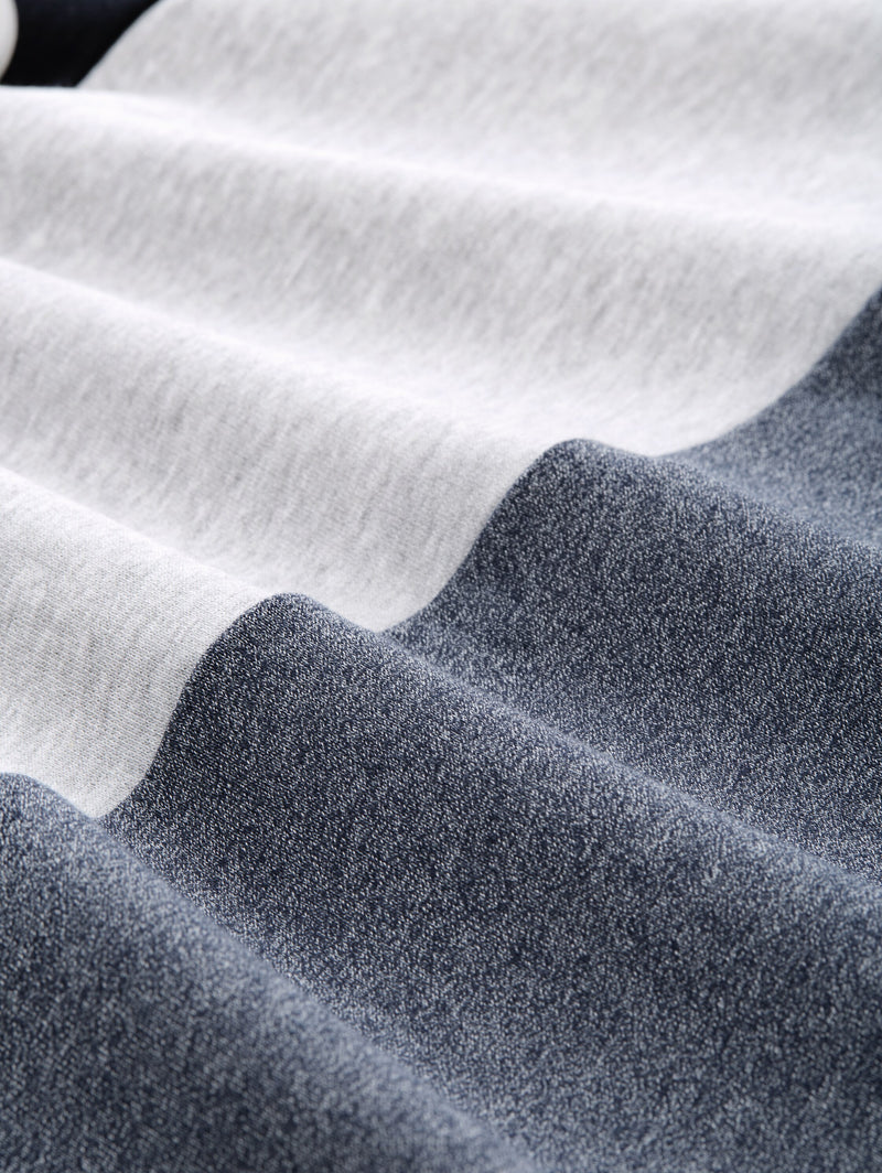 Snood Sweatshirt mit Colour Blocking