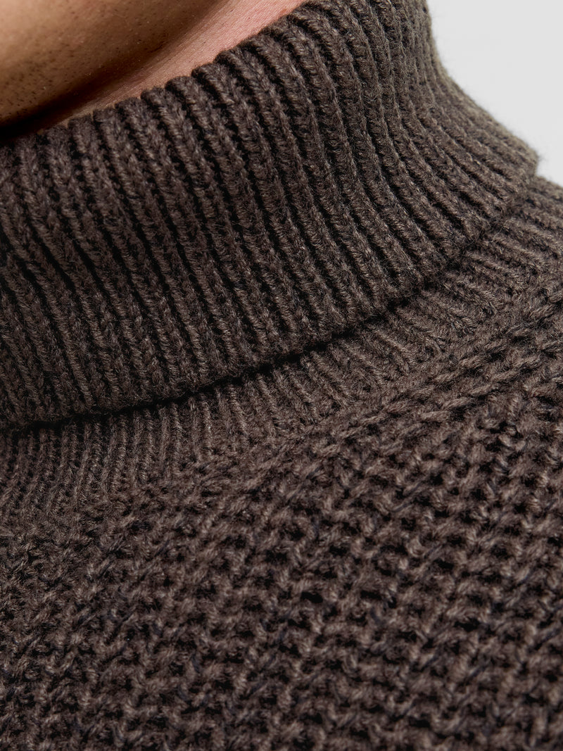 JORBLEECKER KNIT ROLL NECK BF