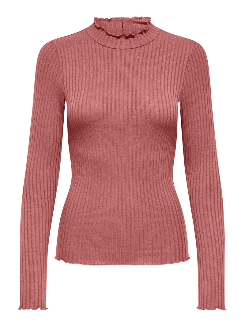 JDYFRANSISKA LIFE L/S HI-NCK TOP JR NOOS