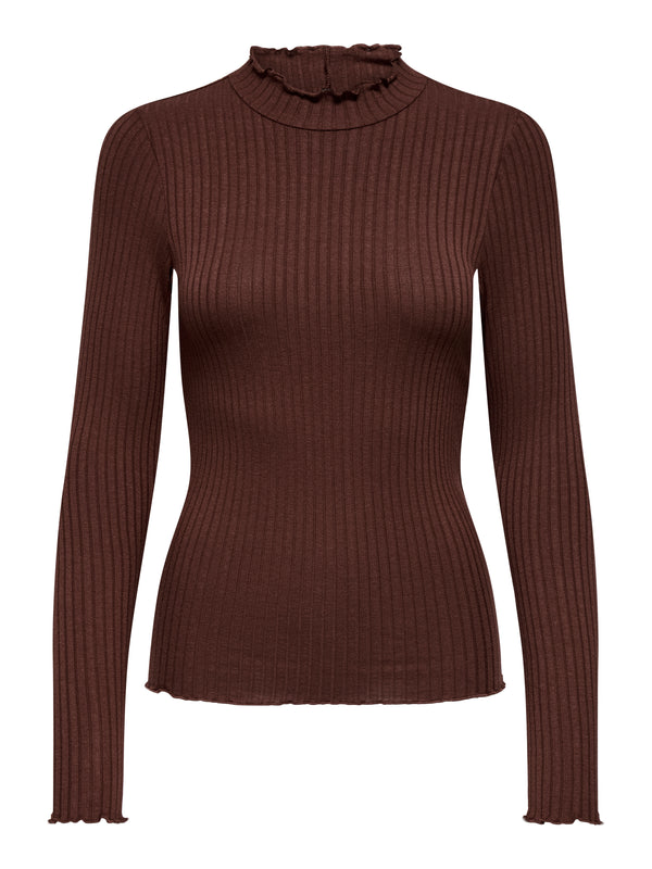 JDYFRANSISKA LIFE L/S HI-NCK TOP JR NOOS