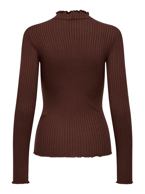 JDYFRANSISKA LIFE L/S HI-NCK TOP JR NOOS