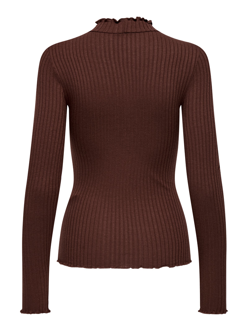 JDYFRANSISKA LIFE L/S HI-NCK TOP JR NOOS