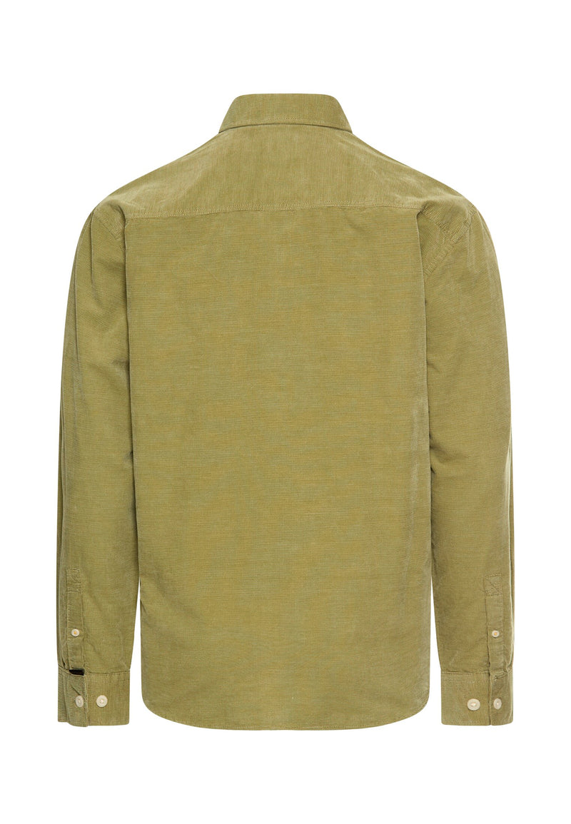 Langarmhemd mit aufgesetzten Taschen