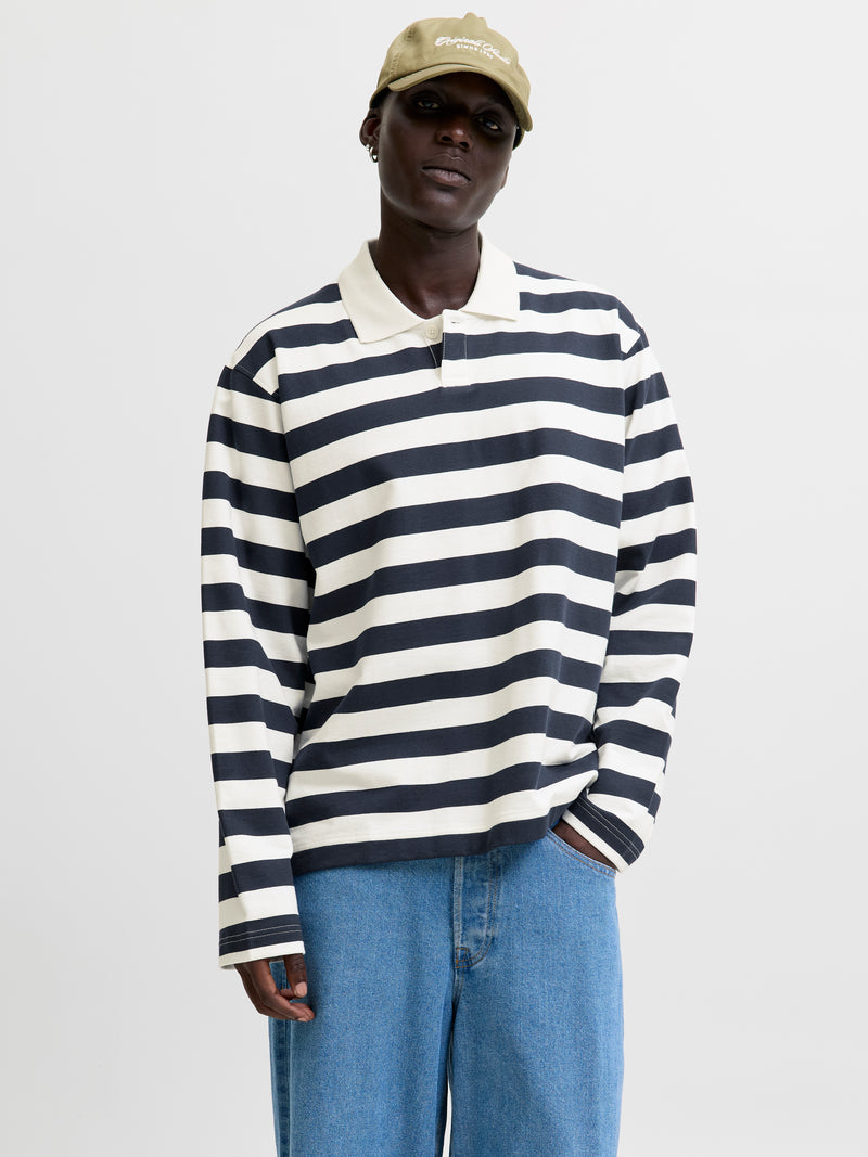 JORBLEECKER POLO LS SWEAT