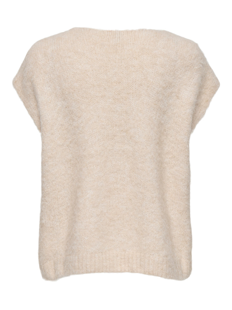 ONLAZU SL BUTTON V-NECK WAISTCOAT KNT