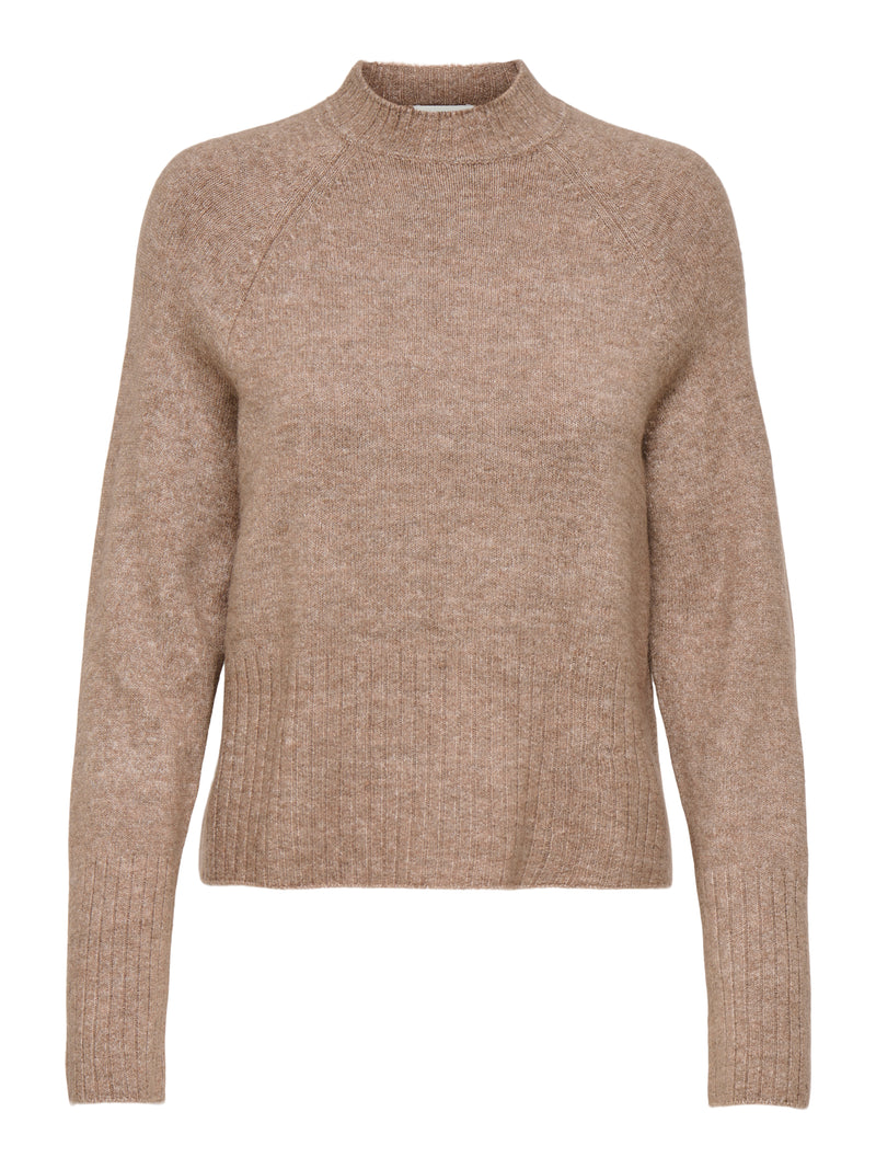 JDYFRANCESCA L/S HN RAGLAN PULLOVER KNT