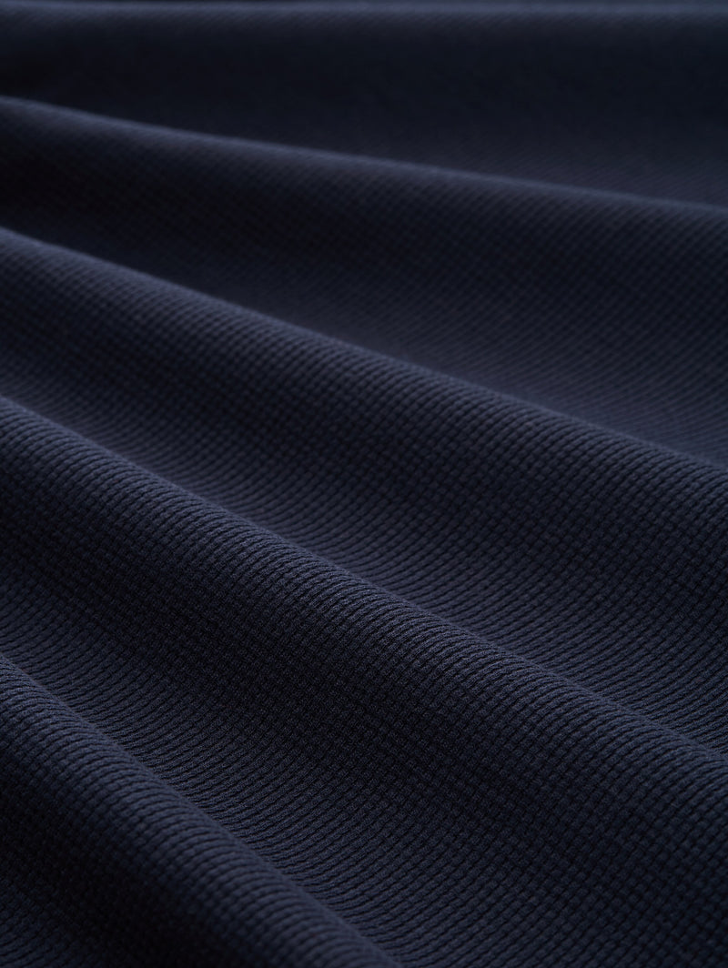 Langarmshirt mit Waffelstruktur