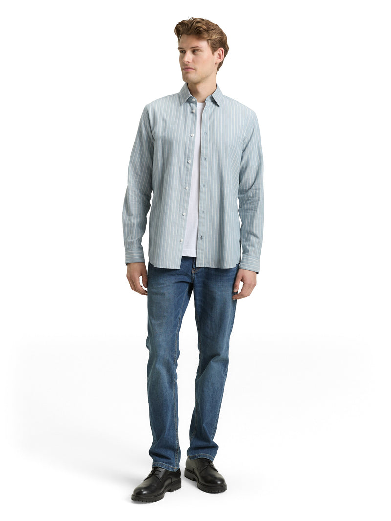 Regular Fit Flanell-Hemd mit Muster