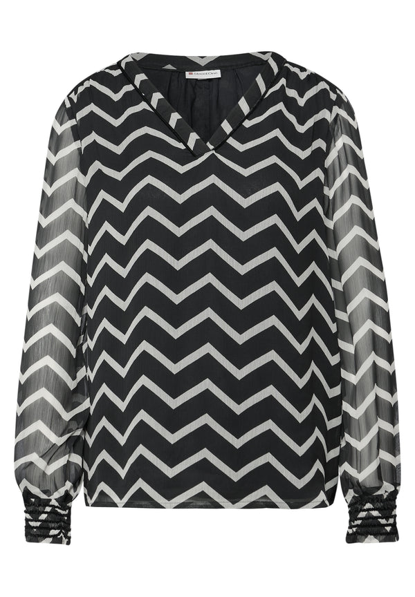 Chiffon Tunika mit Tape