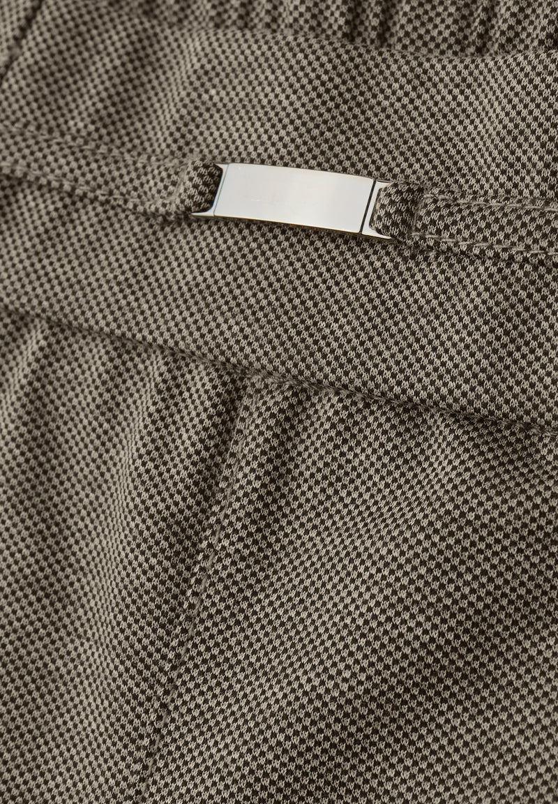 Melange Hose mit Detail