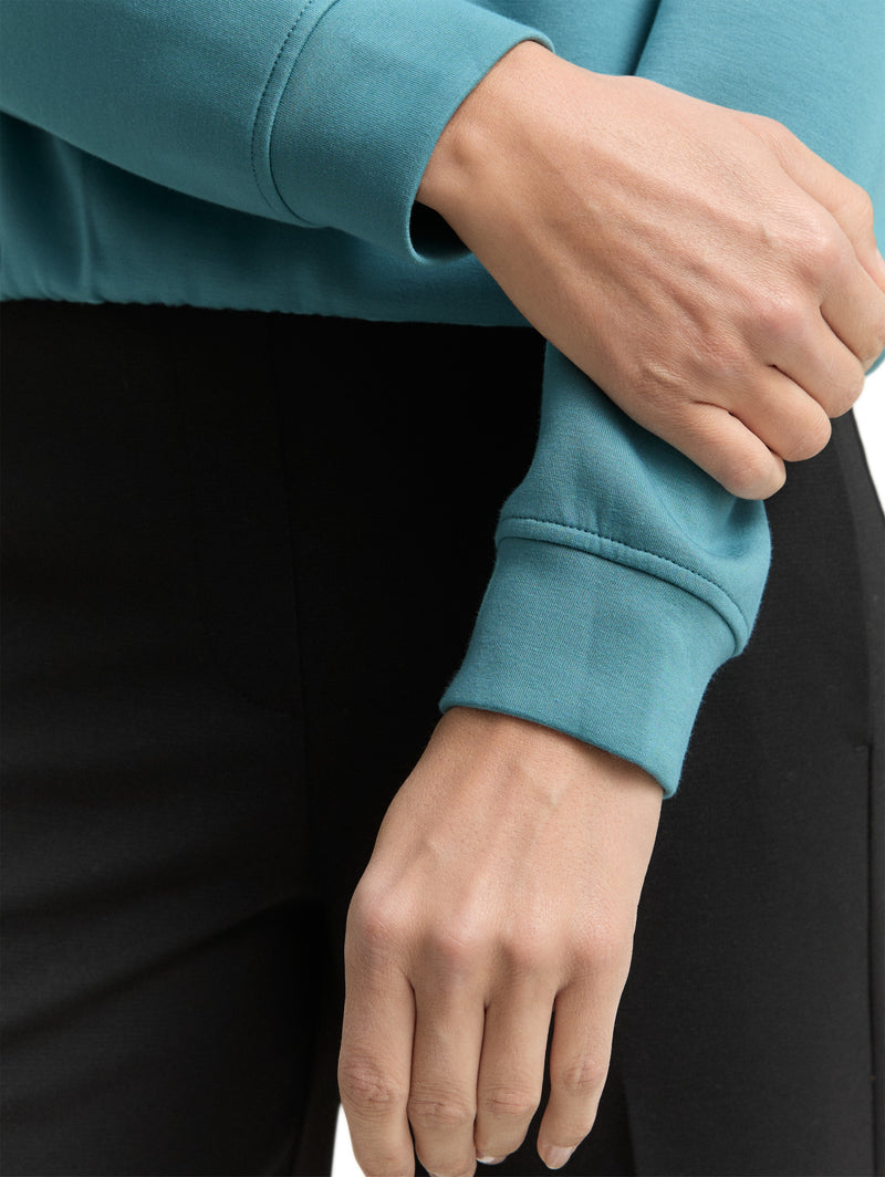 Scuba Sweatshirt mit Strasssteinen