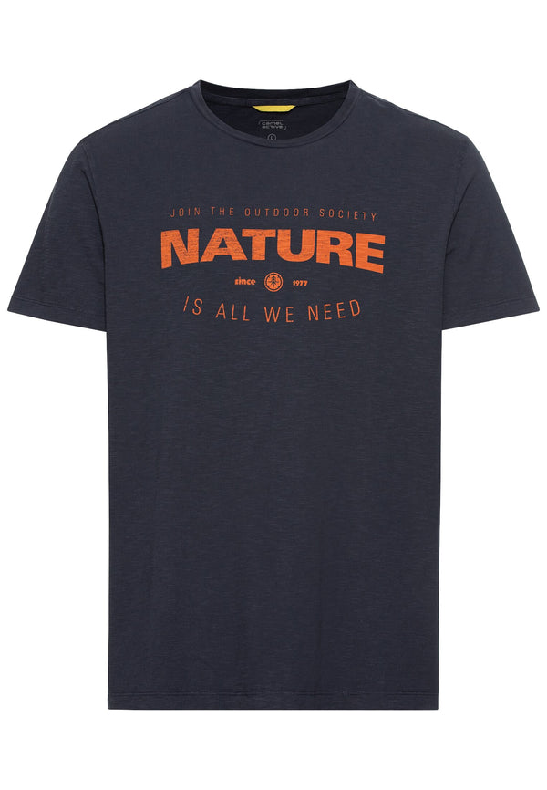 T-Shirt mit Print aus nachhaltigem Organic Cotton