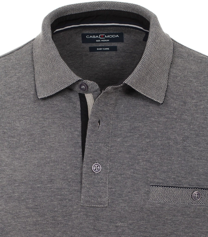 Polo-Shirt Langarm gestreift