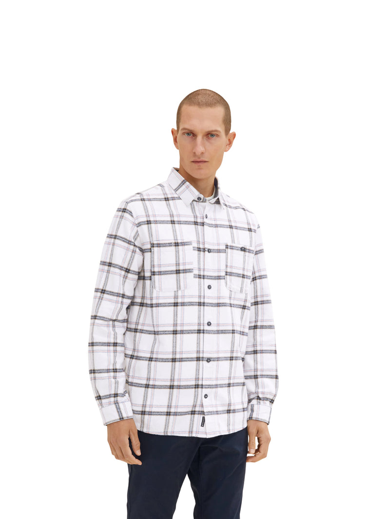 comfort checked shirt