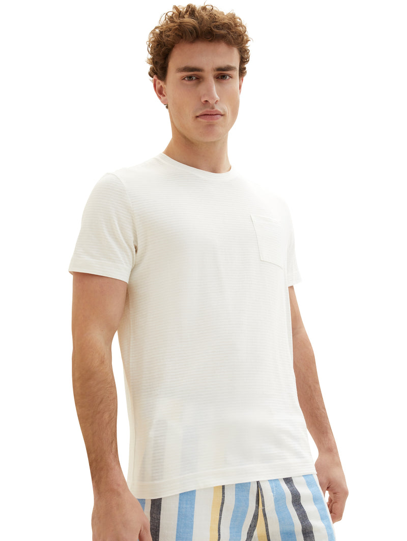 T-Shirt mit Brusttasche